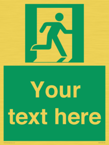 Custom Safe condition: Emergency exit (right hand)